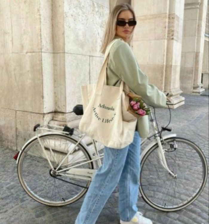 مزون گلدا - استایل کیف پارچه ای